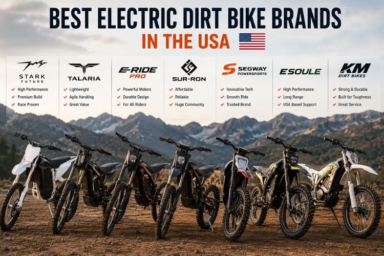 Best Electric Dirt Bike Brands in the USA