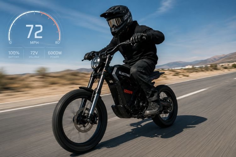 How Fast Can a 6000W Ebike Go