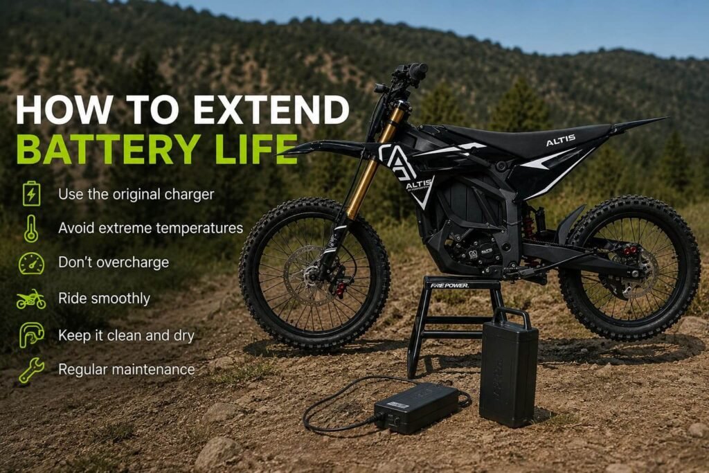 How to Extend Electric Dirt Bike Battery Life (1)
