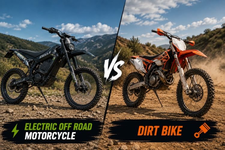 Electric Off Road Motorcycle vs Dirt Bike