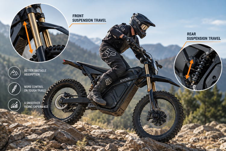 Electric Dirt Bike Suspension Travel Explained