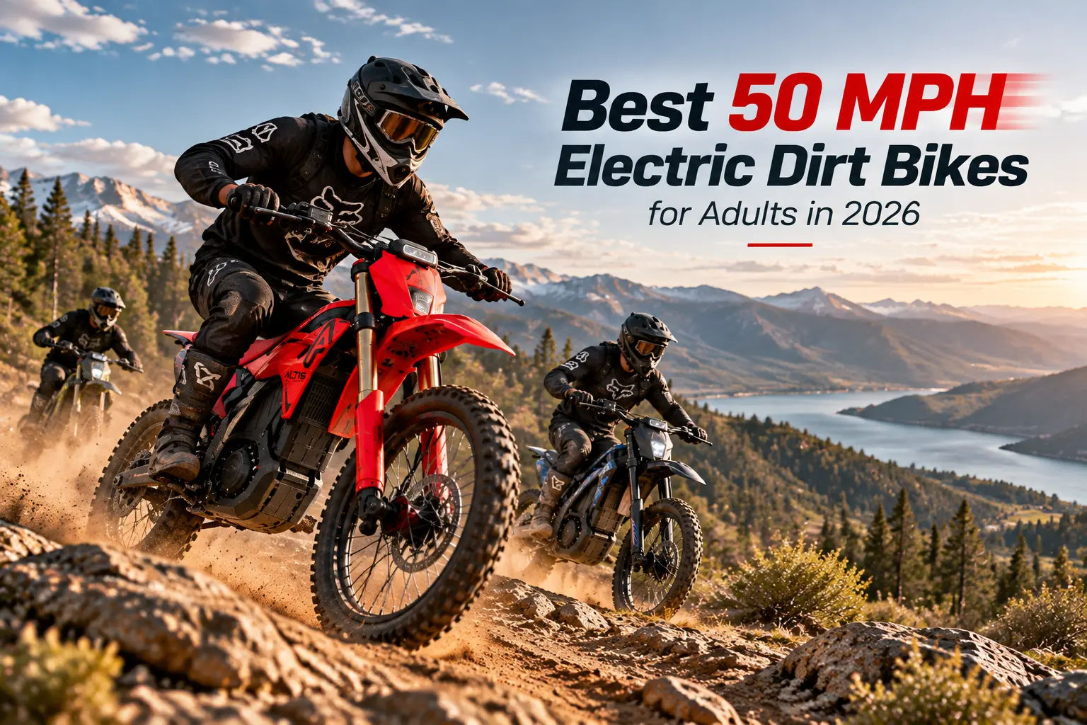 Best 50 MPH Electric Dirt Bikes for Adults in 2026