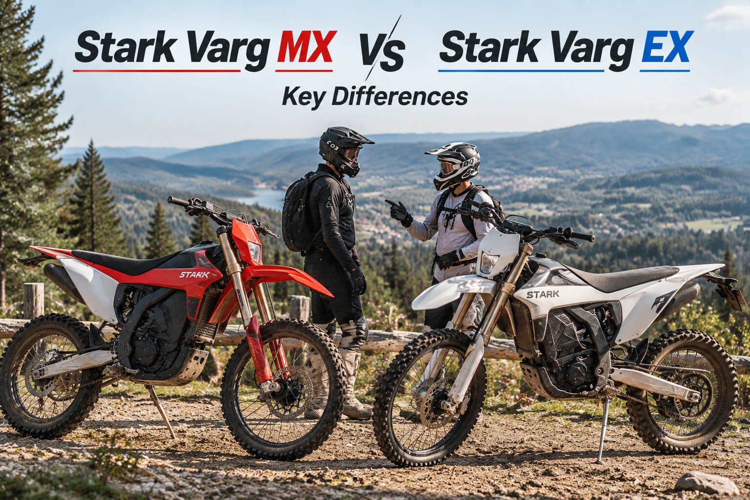 Stark Varg MX vs Stark Varg EX Key Differences