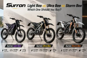 Surron Light Bee vs Ultra Bee vs Storm Bee