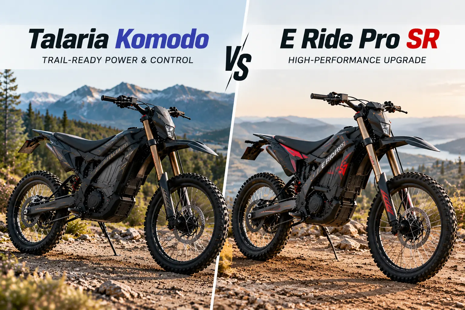 Talaria Komodo vs E Ride Pro SR
