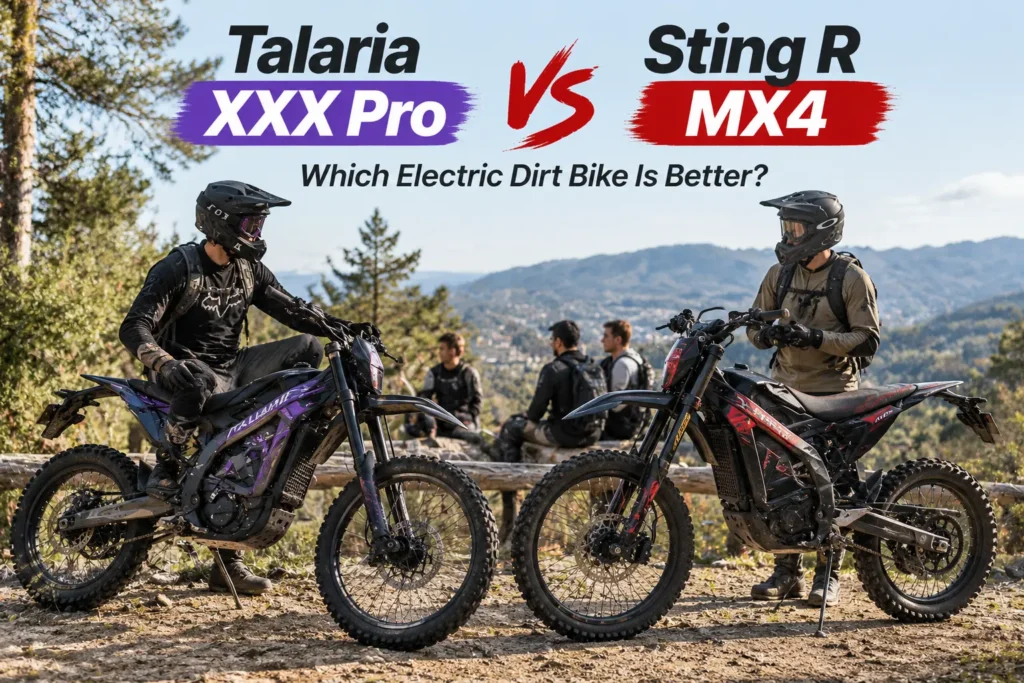 Talaria XXX Pro vs Sting R MX4